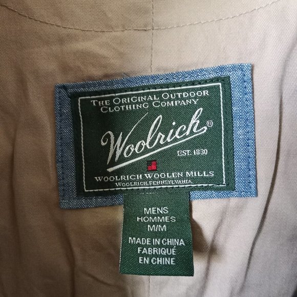 Men's M Medium Woolrich Ruxton Slate Gray Wool Vest 18402 Buttons 3 pockets - Picture 7 of 15